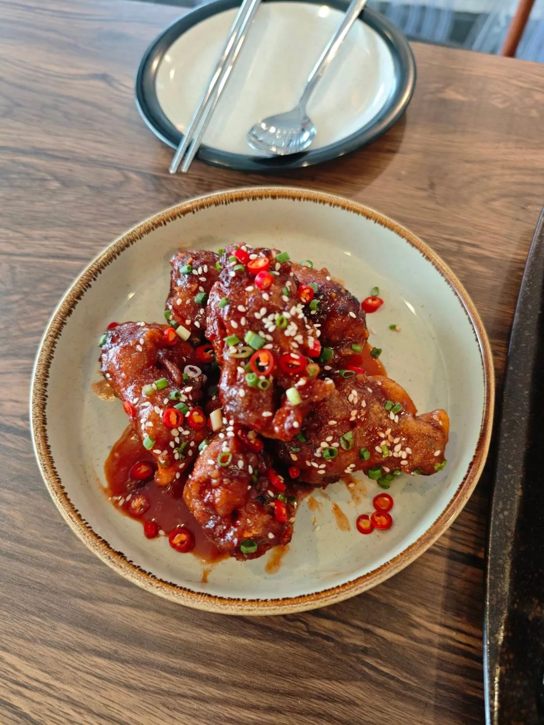 Korean sweet & spicy fried chicken — halal